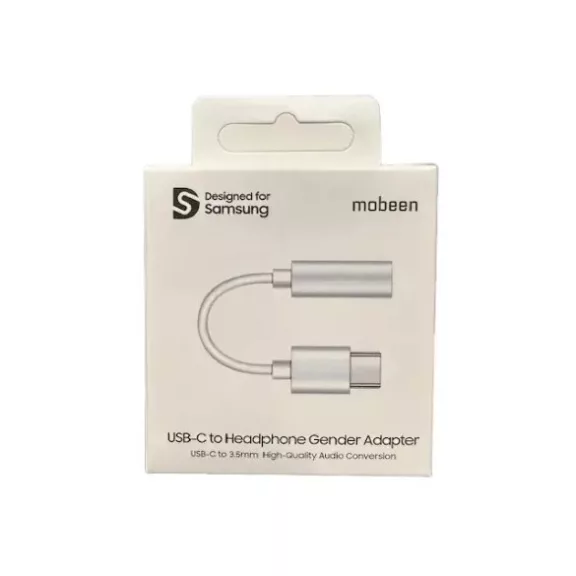 SAMSUNG GP-TGU023AE TYPE-C - JACK 3.5MM adapter fehér