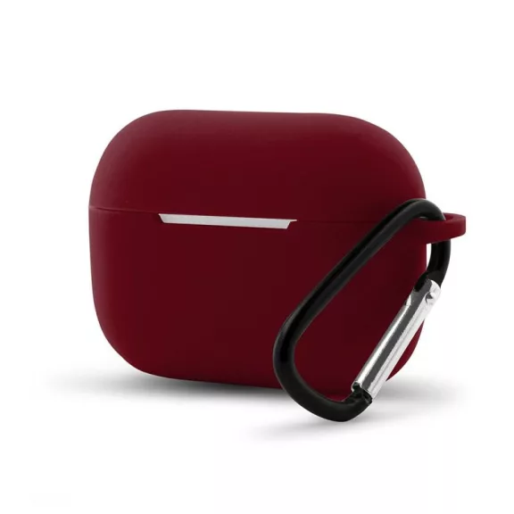 Airpods Pro szilikon tok burgundi