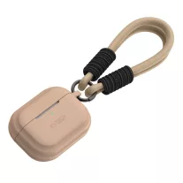 Tech-Protect Szilikon Rope Airpods Pro 1/2 tok - coffe latte