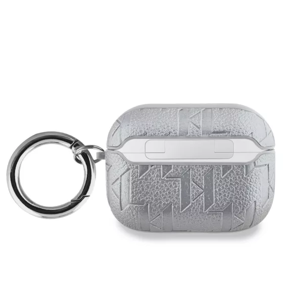 Karl Lagerfeld Embossed Karl Head - AirPods Pro tok - Ezüst