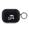 Karl Lagerfeld Embossed Karl and Choupette Heads - AirPods Pro tok - Fekete