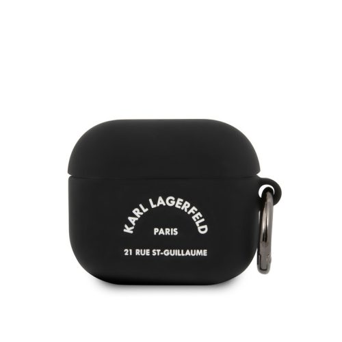 Karl Lagerfeld - White RSG Logo - AirPods 3 Tok - Fekete