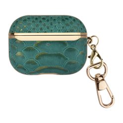 UNIQ Snake Leather - AirPods 3 tok - zöld