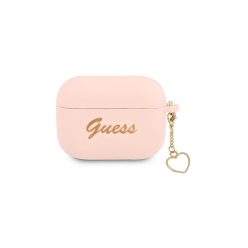 Guess Charm Heart - AirPods Pro tok - Rózsaszín