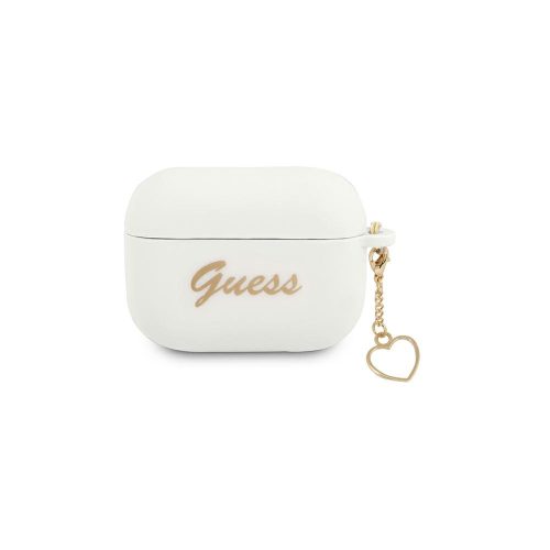 Guess Charm Heart - AirPods Pro tok - Fehér