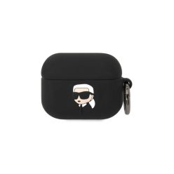 Karl Lagerfeld Karl Head 3D - AirPods Pro tok - Fekete