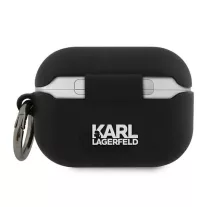   Karl Lagerfeld Rue St Guillaume Silicone - AirPods Pro szilikon tok - fekete