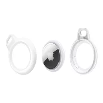 Tech-Protect Rough - Apple AirTag tok - fehér