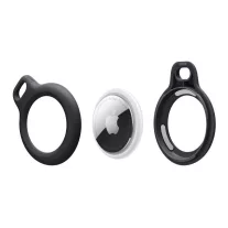 Tech-Protect Rough - Apple AirTag tok - fekete