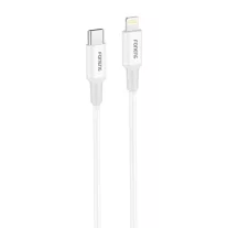 FONENG adatkábel X106 USB-C - Lightning PD 27W 1.2M fehér
