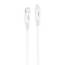 FONENG adatkábel X106 USB-C - Lightning PD 27W 1.2M fehér