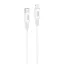 FONENG adatkábel X106 USB-C - Lightning PD 27W 1.2M fehér