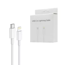 Ecobox adatkábel USB C - Lightning PD 20W 1M Fehér