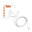 Teltech adatkábel Typ-C - Lightning 2A 20W 1m Bfehér TCA-02