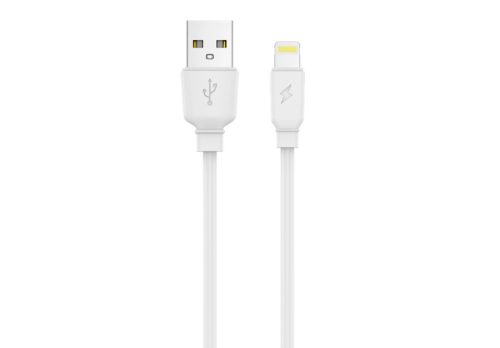 JELLICO Adatkábel B15 USB - Lightning 3.1A 1M Fehér