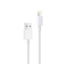 Foxconn Lightning adatkábel 1M Fehér bulk