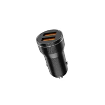 JELLICO autóstöltő adapter F2S 3.1A 18W 2xUSB fekete