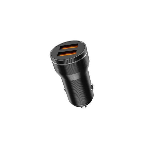 JELLICO autóstöltő adapter F2S 3.1A 18W 2xUSB fekete