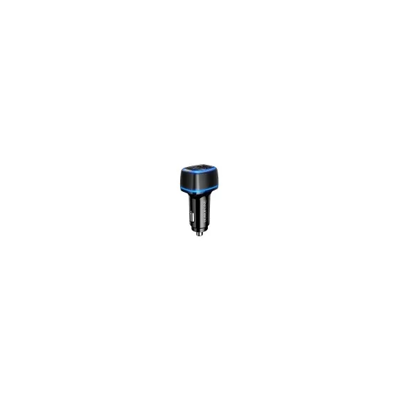 Borofone Autóstöltő BZ14 Max - 2xUSB - 2,4A USB Lightning kábel fekete