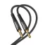XO AUX kábel 3.5 mm jack 1 m – NB-R175A, fekete