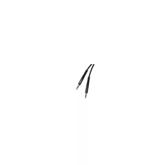 XO AUX kábel 3.5 mm jack 1 m – NB-R175A, fekete