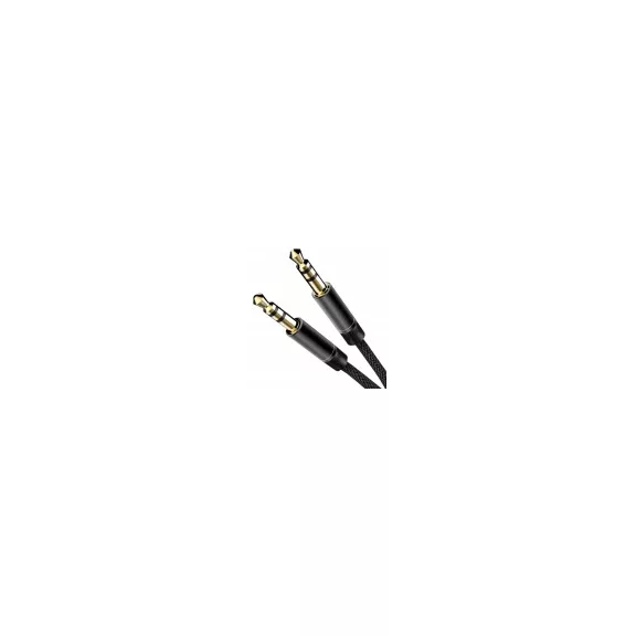 XO AUX kábel 3.5 mm jack 1 m – NB-R175A, fekete