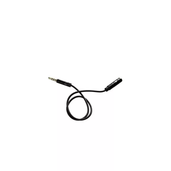 Dudao jack hosszabbító kábel 3.5 mm – 1 m, fekete
