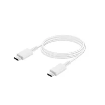 Ecobox adatkábel typ C - typ C 5A 100W 1M Fehér USB 3.0