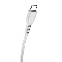   JELLICO adat és töltőkábel KDS-30 USB-C - USB-C PD 60W 1M fehér