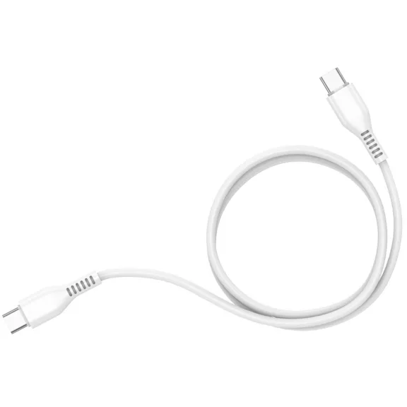 JELLICO adat és töltőkábel KDS-30 USB-C - USB-C PD 60W 1M fehér