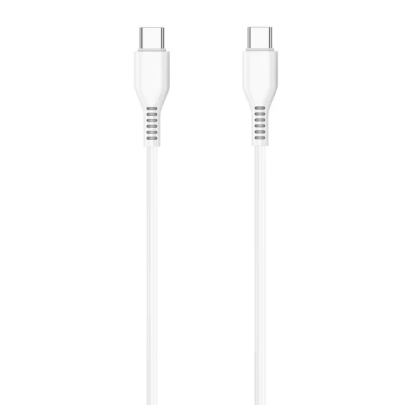 JELLICO adat és töltőkábel KDS-30 USB-C - USB-C PD 60W 1M fehér
