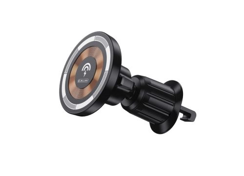 JELLICO Magsafe autos tartó - Wireless töltővel - W14 15W - Fekete
