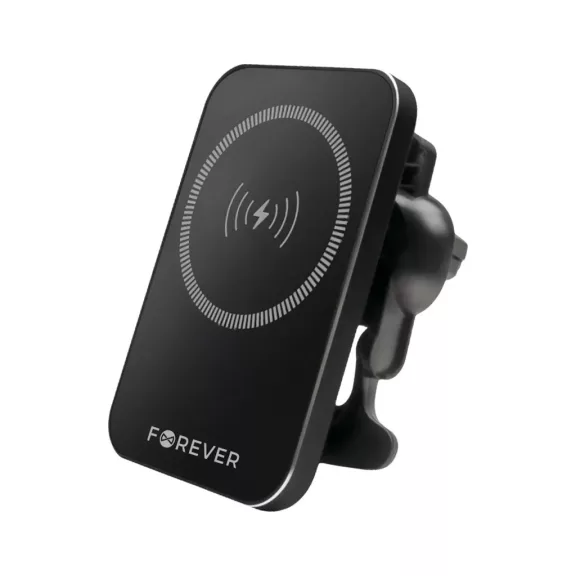 Forever MACH-100 mágneses autós telefontartó 15W – vezeték nélküli töltéssel