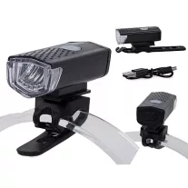   LED kerékpáros fejlámpa / első lámpa – 800 lm, USB, vízálló