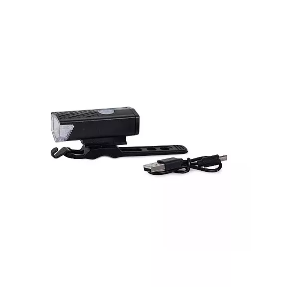 LED kerékpáros fejlámpa / első lámpa – 800 lm, USB, vízálló