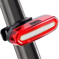   Alogy hátsó kerékpár lámpa – USB, piros LED, vízálló