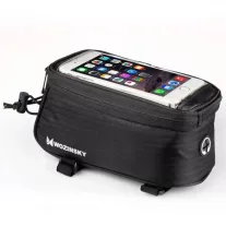   Wozinsky WBB2BK kerékpáros váztáska telefontartóval – 1.5L