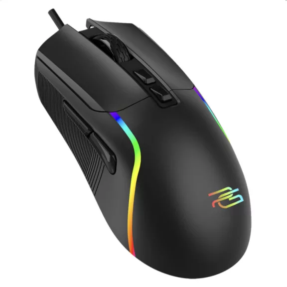 Proove Assembler Wired Gaming Egér - RGB, 12400DPI - Fekete