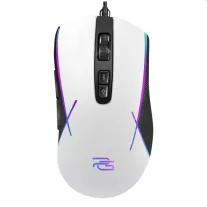 Proove Defiant Wired Gaming Mouse - RGB, 7200DPI - Fehér