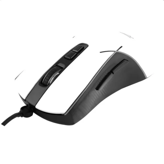 Proove Defiant Wired Gaming Mouse - RGB, 7200DPI - Fehér