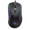 Proove Defiant Wired Gaming Mouse - RGB, 7200DPI - Fekete