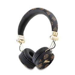 Guess Bluetooth ENC Peony Script Round Shape - Fekete 