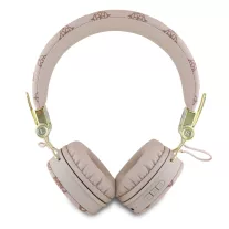   Guess Bluetooth ENC Peony Script Round Shape Fejhallgató - Barna 