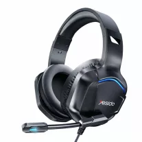 Yesido Gaming 3.5mm Fejhallgató EK01, RGB, 1.2m - Fekete