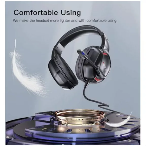 Yesido Gaming 3.5mm Fejhallgató EK01, RGB, 1.2m - Fekete