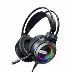 Yesido Gaming 3.5mm Fejhallgató EK02, RGB, 2.2m - Fekete
