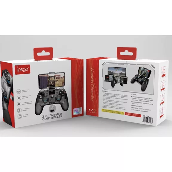 iPega 9156 2.4GHz Bluetooth Gamepad Fortnite Android/iOS/PS3/PC/Android TV/N-Switch