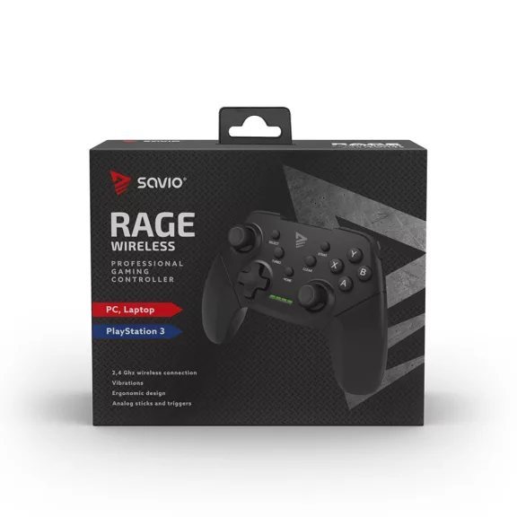 SAVIO Rage Wireless Professional wireless gaming kontroller