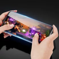   Dux Ducis Apple iPhone 14 Pro Max 10D üvegfólia  fekete (tok barát változat) 