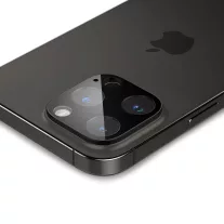   Techsuit - teljes kamera üvegfólia - iPhone 14 / 14 plus - fekete